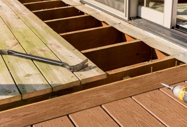 Cost of Old Deck Repair in Burnsville