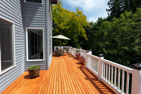 Cost of Cedar Deck Construction in Burnsville